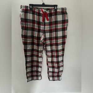 Brand new Old navy, XL, red and white colored plaid pj pants